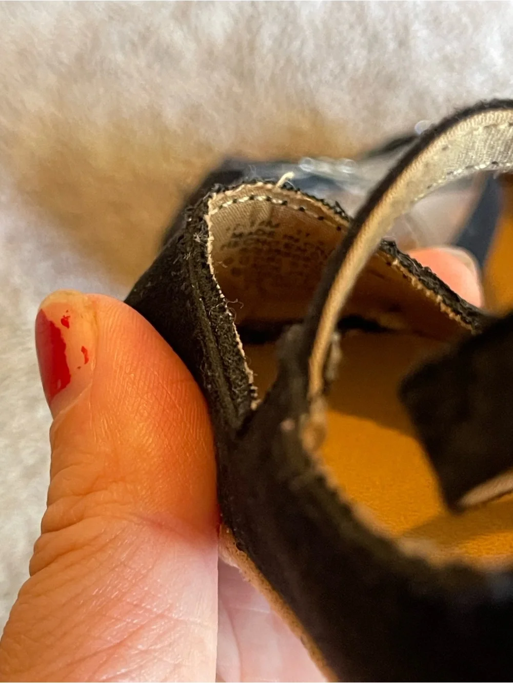 Old Navy Black Double-Strap Mary Jane Dress Shoes